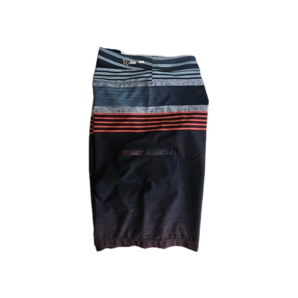 HURLEY Phantom Mens Boardshorts - MULTICOLOR STRIPED 36x9 - READ